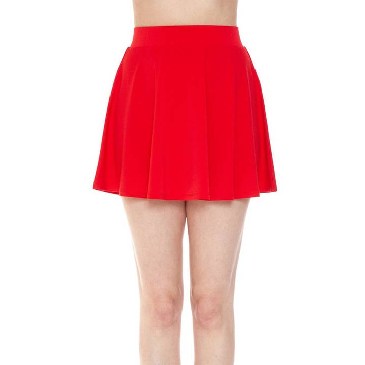 Timeless - Wholesale Skirt - Women's - PULL ON MINI SKATER SKIRT