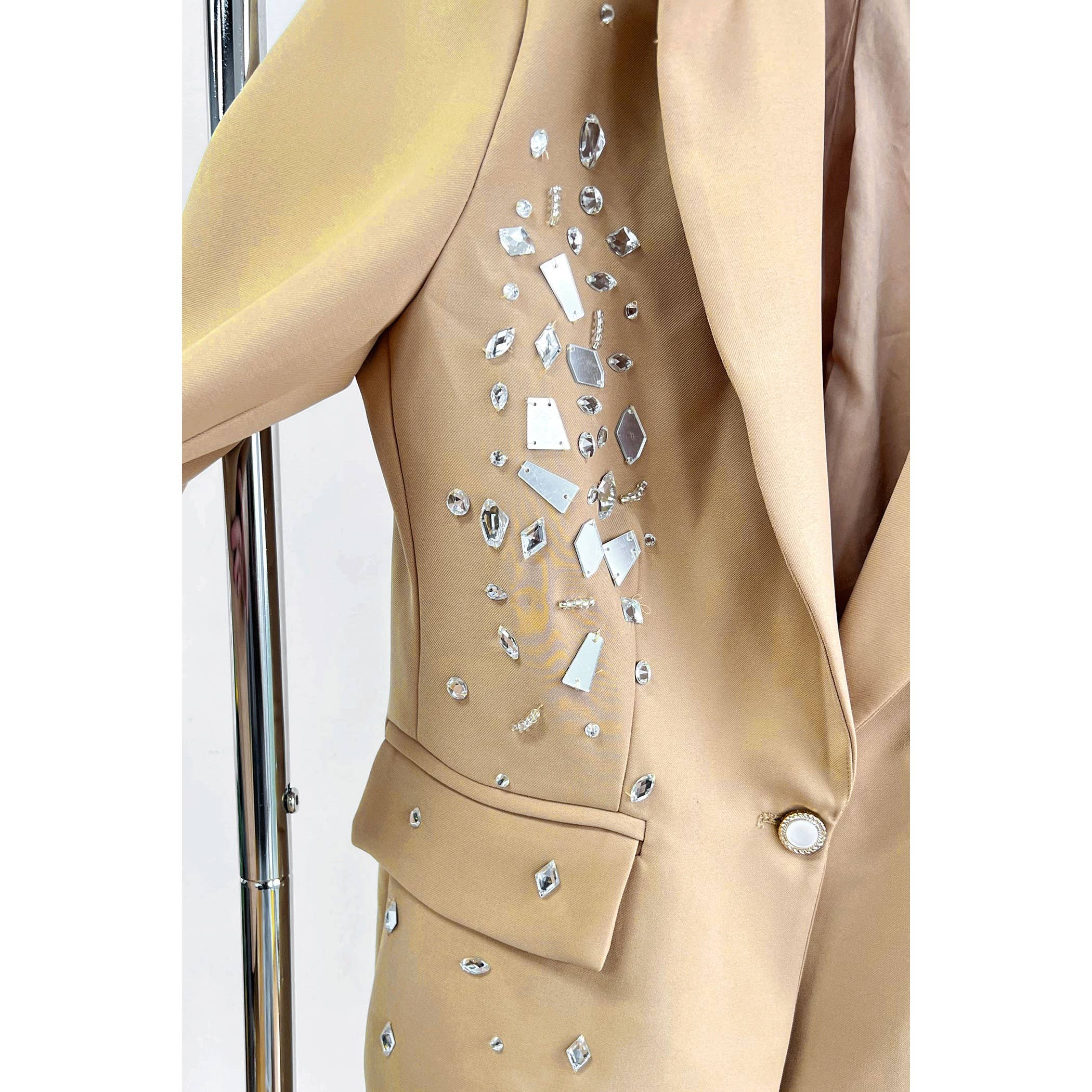 KAKI Blazers à ornements en vente sur Faire3