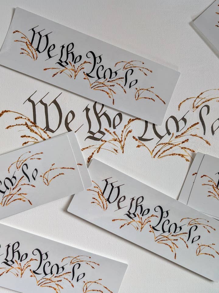 WE THE PEOPLE / AMBER WAVES for wholesale by Hyperglare LLC