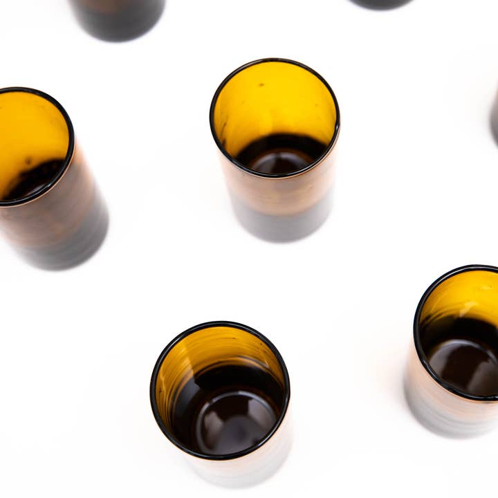 Voyage - Wholesale Drinking Glass/Cup - $2.00 SALE Amber Short Tumbler Glass (100)8