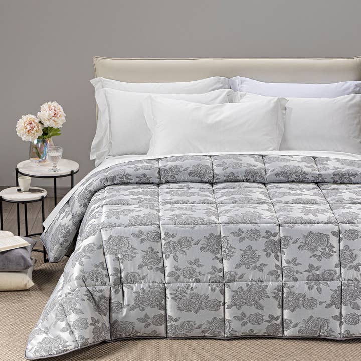 Jacquard Satin Dyne Floret Dreaming Barocco for engroshandel hos caleffi spa