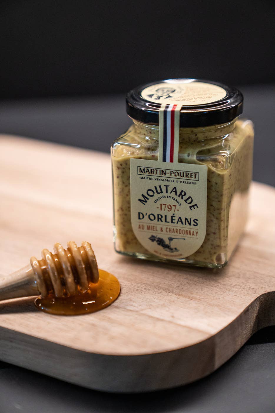 Martin-Pouret - Wholesale Mustard - Orleans Mustard Honey and Chardonnay0