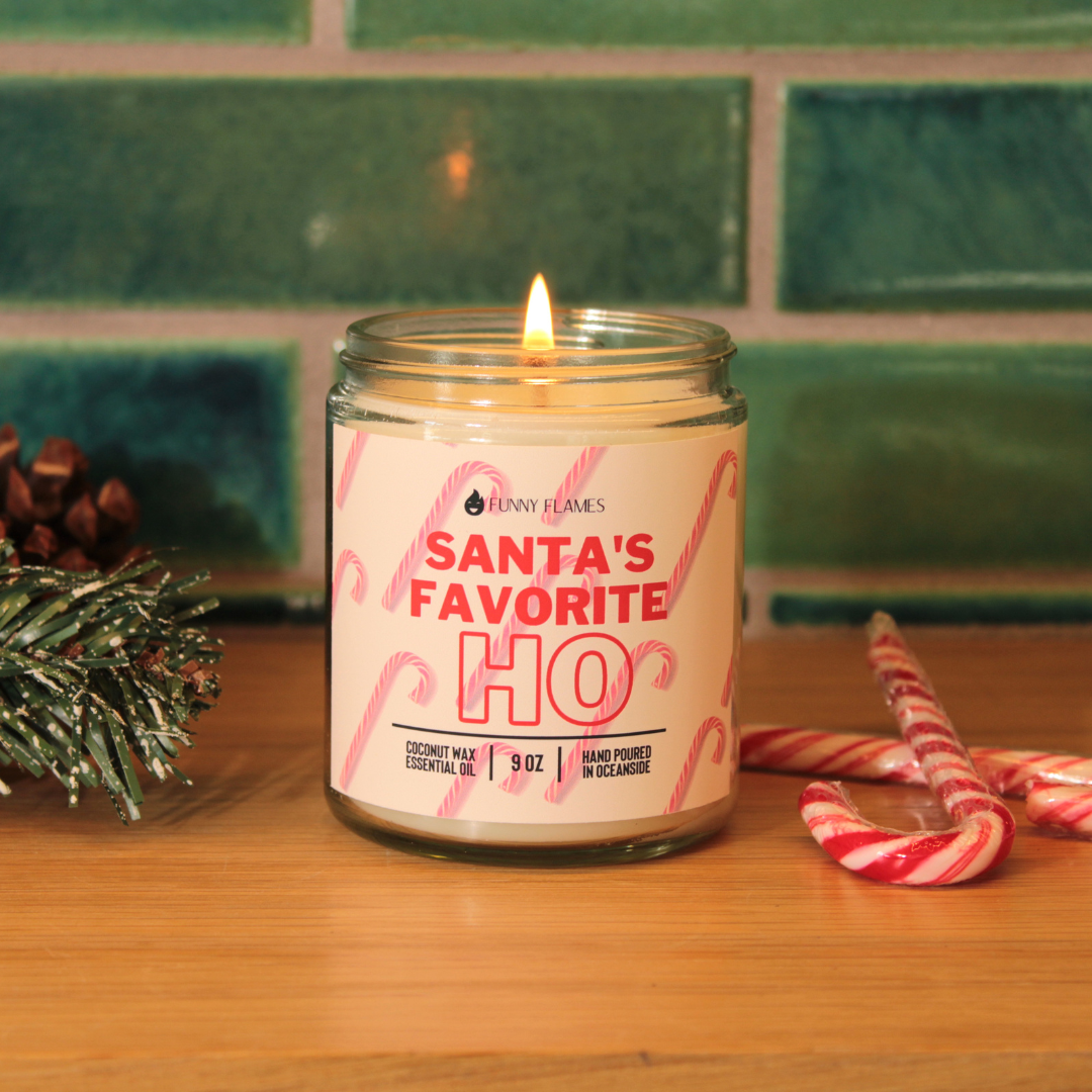 Funny Flames Candle Co - Les Creme - Wholesale Jar/Filled Candle - Holiday 2025 Best Sellers Collection 9oz Candles33