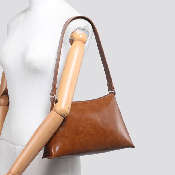 25044 Vegan Leather Small Shoulder Bag for wholesale by House of Milano