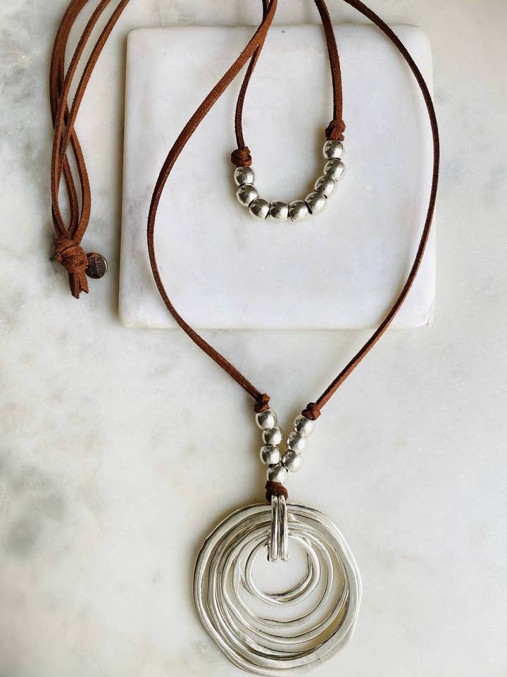 Cool Brown Vibe Necklace for wholesale by Dajana Design
