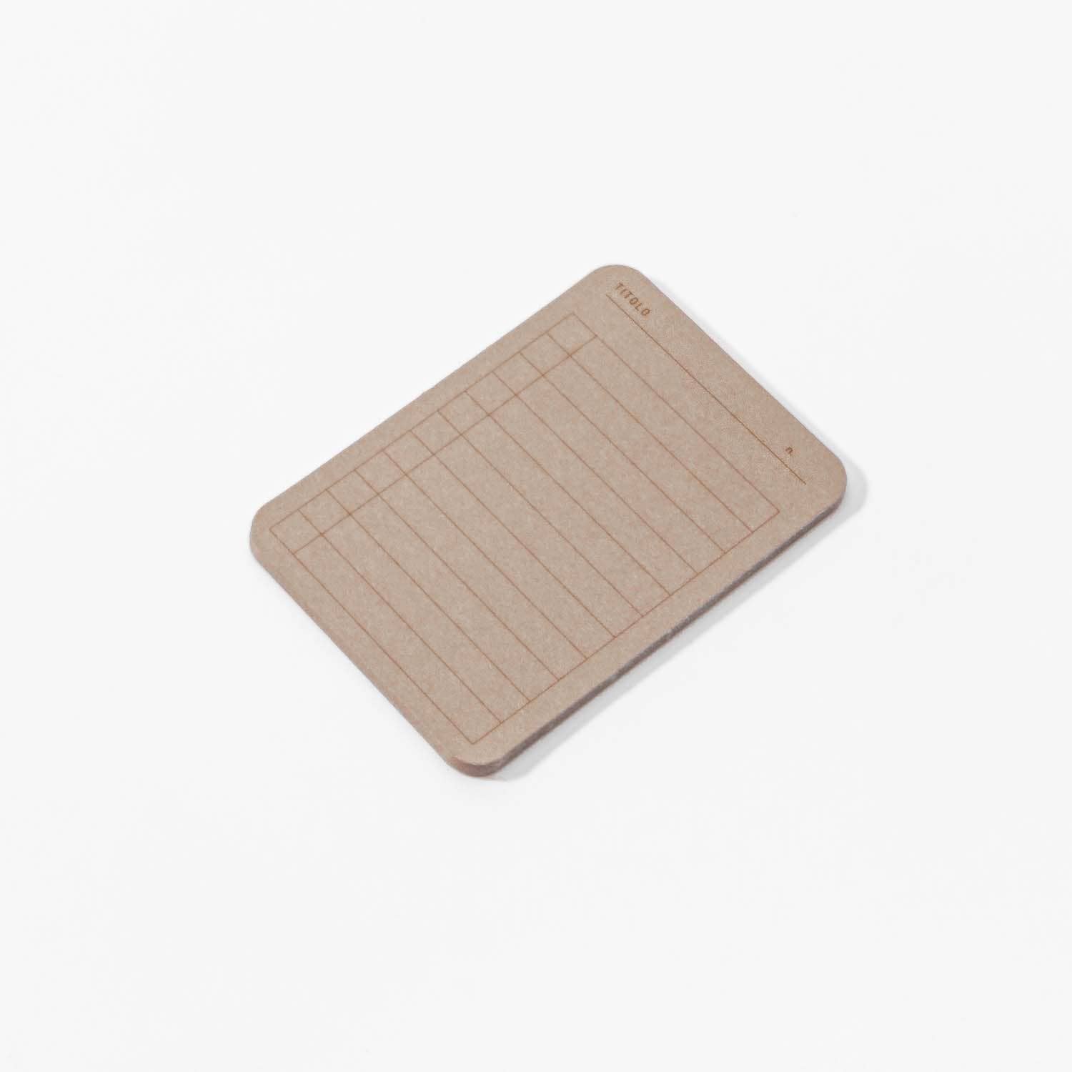 Foglietto - Wholesale Stationery/Notecard Set - Deck of A7 single-colored memo cards24