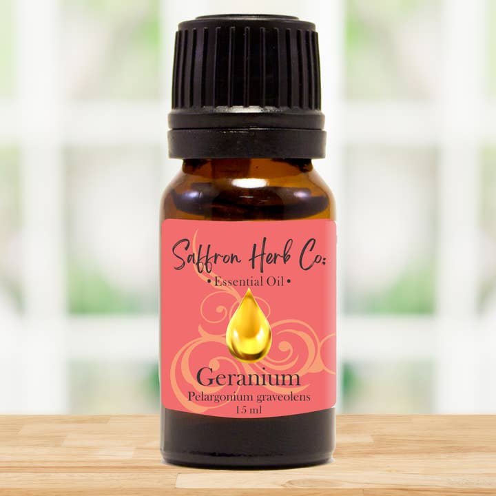 Geranium Essential Oil for wholesale by Saffron Herb Co.
