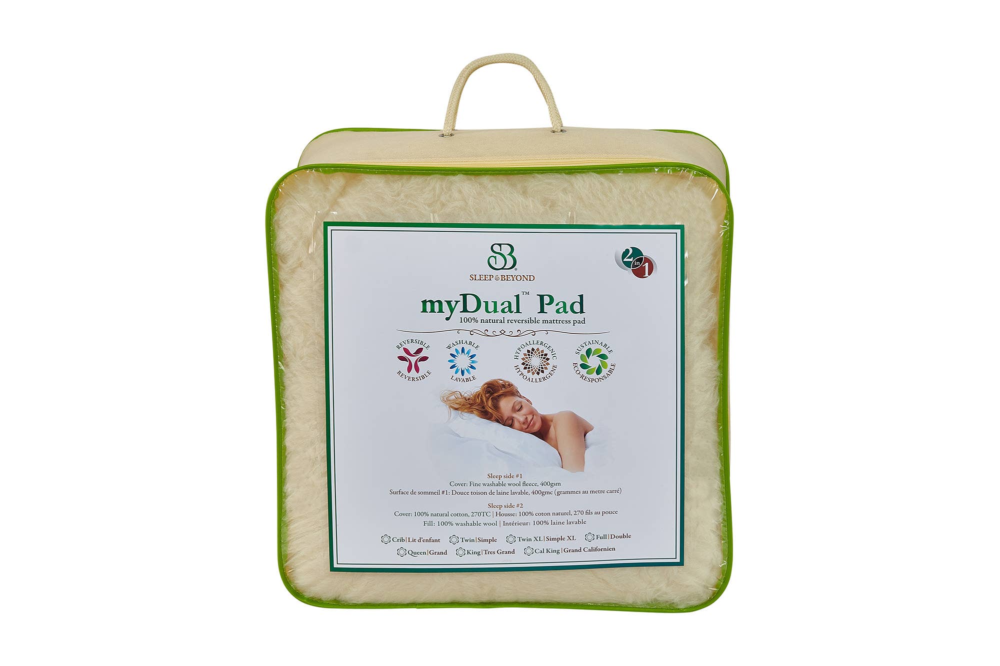 Sleep & Beyond - Wholesale Mattress Pad/Protector - myDual® Pad8