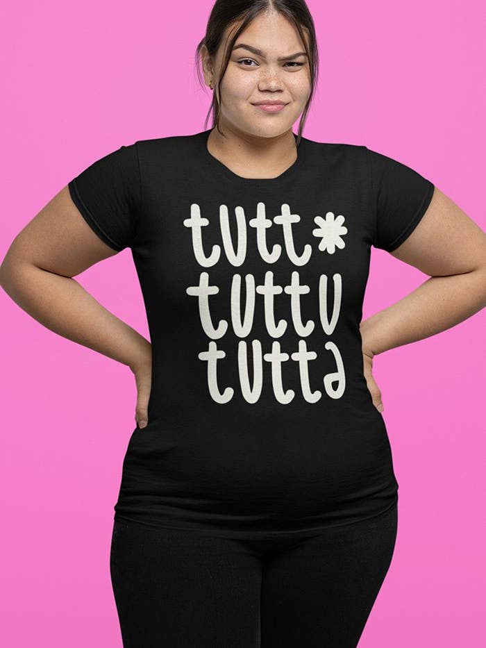 Tutt* - T-shirt unissexo em algodão biológico por atacado de Chiaralascura