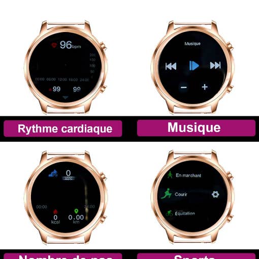 Gabriel Rivaz - Wholesale Wrist Watch - Women's - Mademoiselle smartwatch3