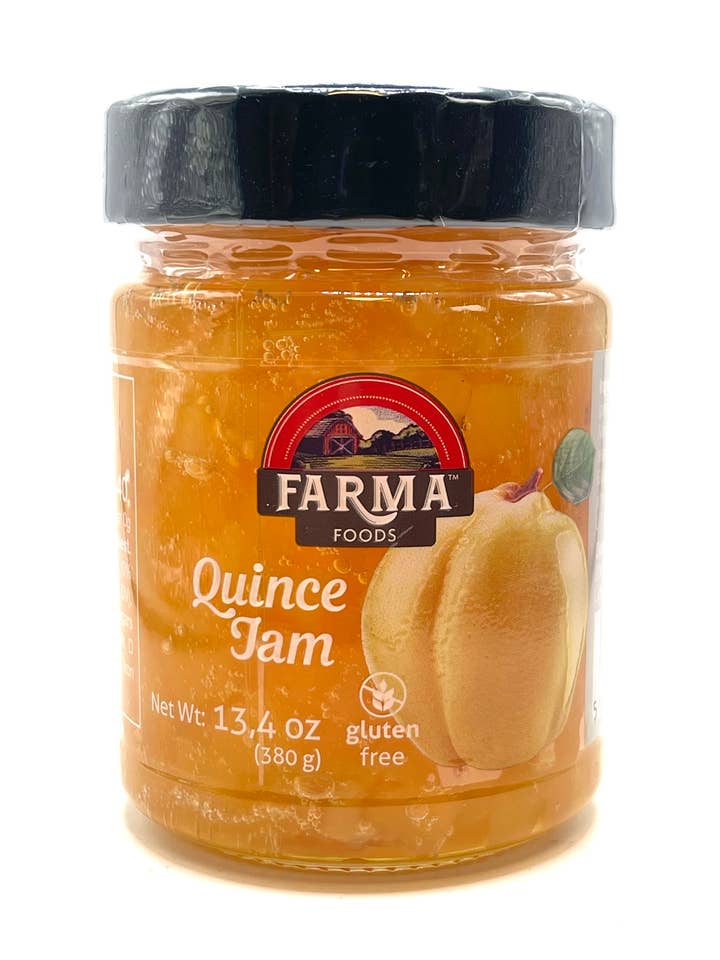Chunky & Sweet Quince Jam 13.4oz Jar for wholesale by Dulcefina Chocolate and Sweets
