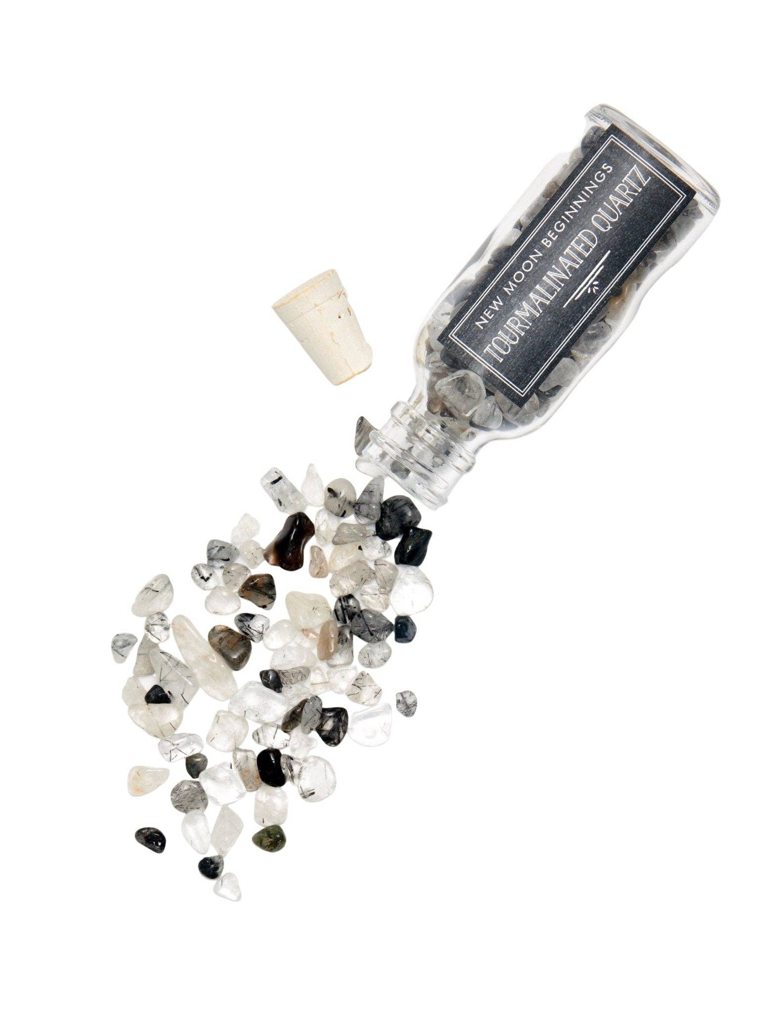 New Moon Beginnings - Wholesale Spiritual Stone/Crystal - Natural Gemstone Chips in a Bottle -70 stone types available0