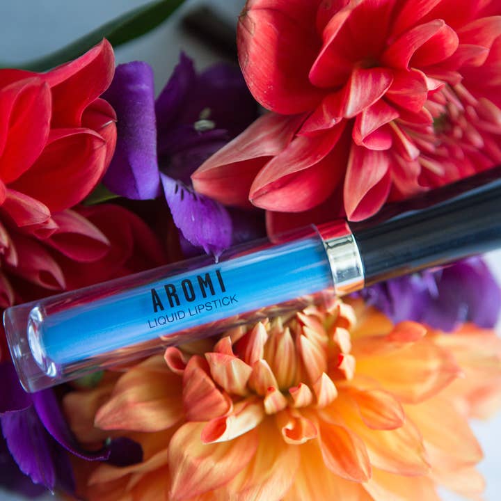 Aromi - Vente Rouges à lèvres - Rouge à lèvres liquide Azure Blue Matte4
