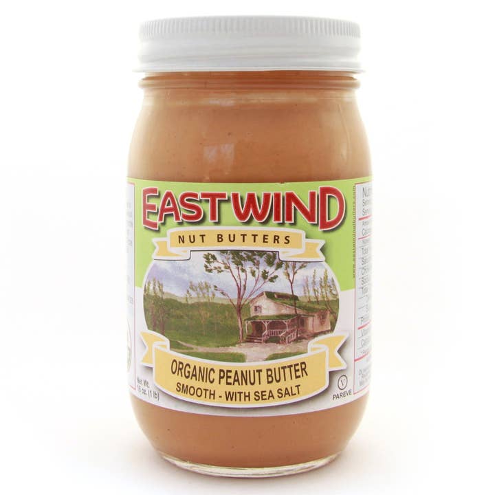 East Wind Nut Butters - Vente Beurres de noix - Beurre de cacahuètes biologique de Valence 16 oz5