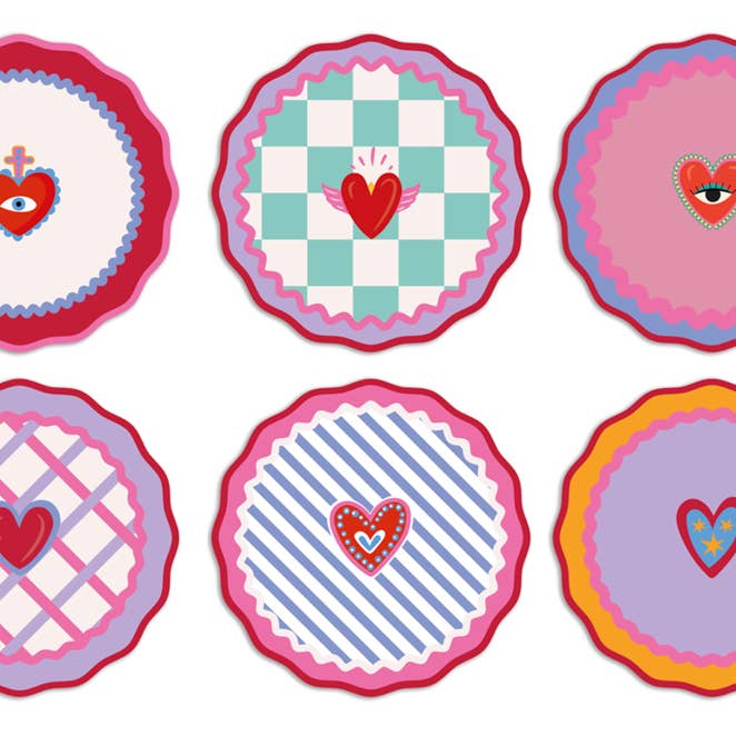 Emily Evans - Wholesale Coasters - SET OF 6 COASTERS BEATATE!1