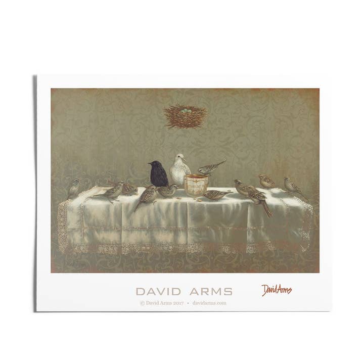 “Last Supper” Art Print for wholesale by David Arms