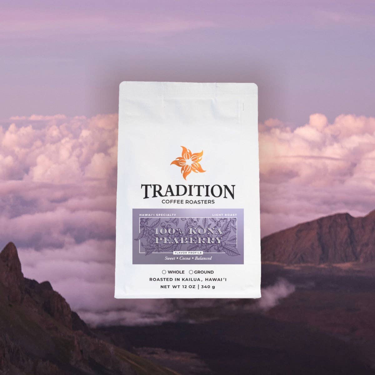 Tradition Coffee Roasters - Wholesale Coffee Beans - 100% Kona Peaberry1