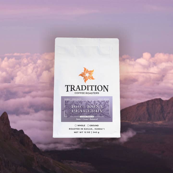 Tradition Coffee Roasters - Wholesale Coffee Beans - 100% Kona Peaberry1