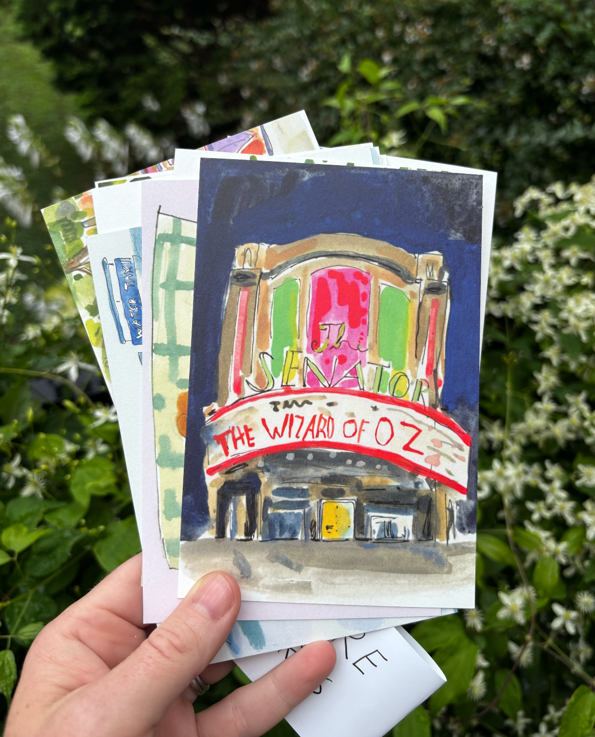 ELIZABETH GRAEBER art + illustration - Wholesale Postcard Set - Baltimore postcard pack7