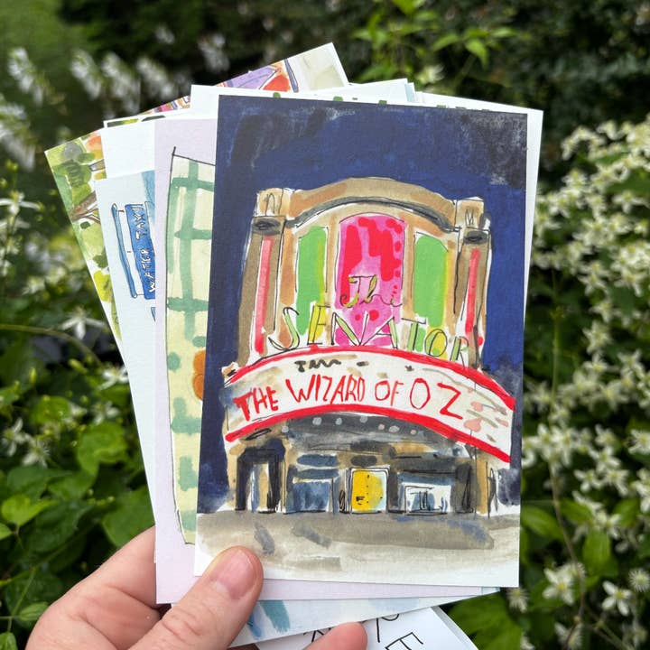 ELIZABETH GRAEBER art + illustration - Wholesale Postcard Set - Baltimore postcard pack7