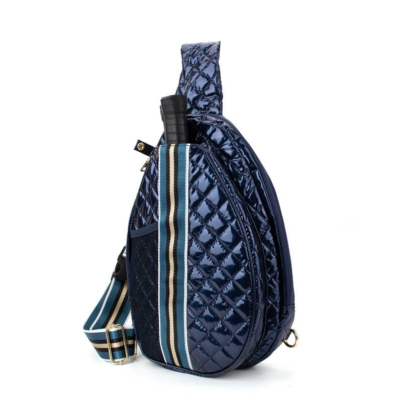 Babs + Birdie - Vendita all'ingrosso Borsa da palestra - Unisex - The Brooklyn | Borsa a tracolla Pickleball Puffer | 6 colori2