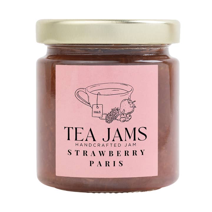 Strawberry Paris Jam for wholesale by Tea Jams