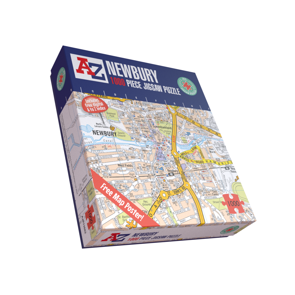 All Jigsaw Puzzles – wholesale Puzzle – Adult – A to Z Map of Newbury 1000 Piece Jigsaw1