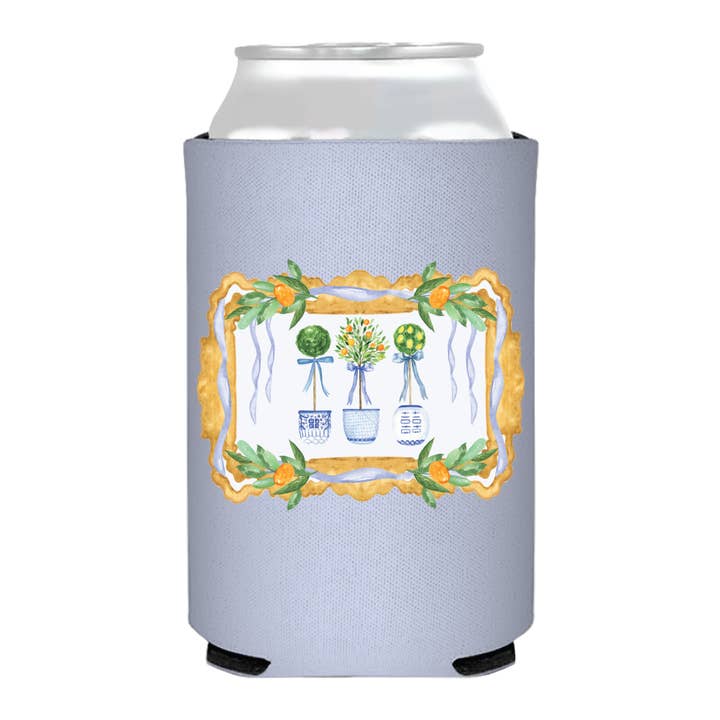 Refrigerador de latas Chinoiserie por atacado de Sip Hip Hooray