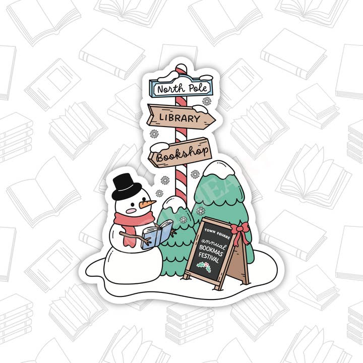 Indie Heart Studio - Wholesale Sticker - North Pole Wayfinder Sticker1
