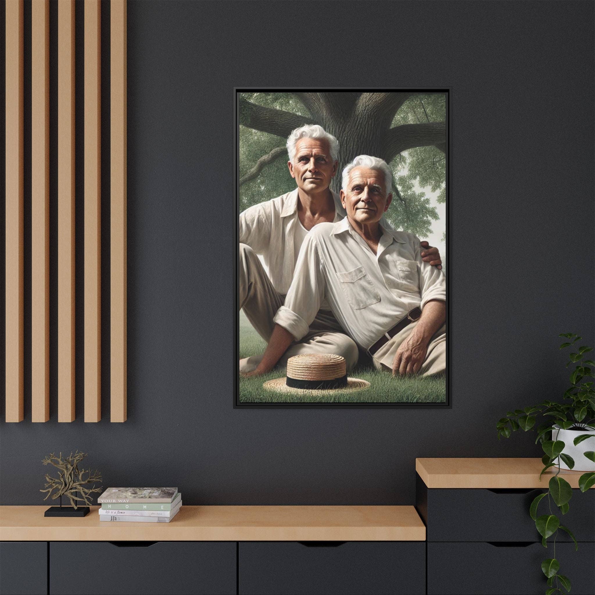 Walt & Pete - Wholesale Painting/Drawing - Missing Art Studies - Grant 05617