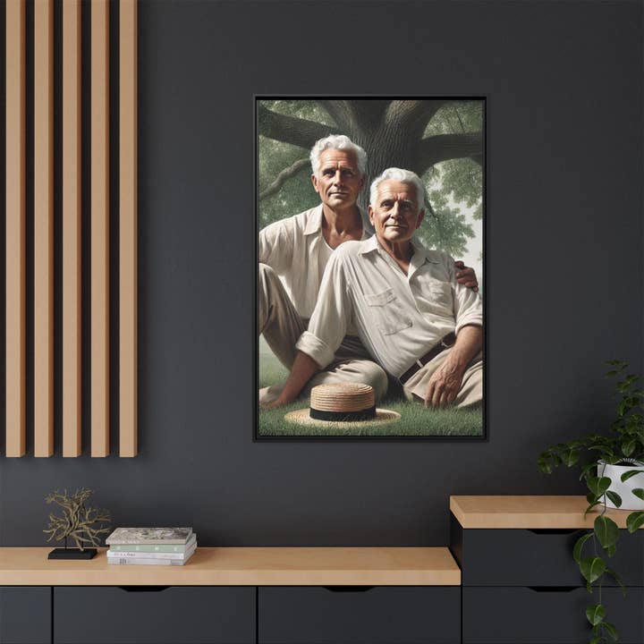 Walt & Pete - Wholesale Painting/Drawing - Missing Art Studies - Grant 05617