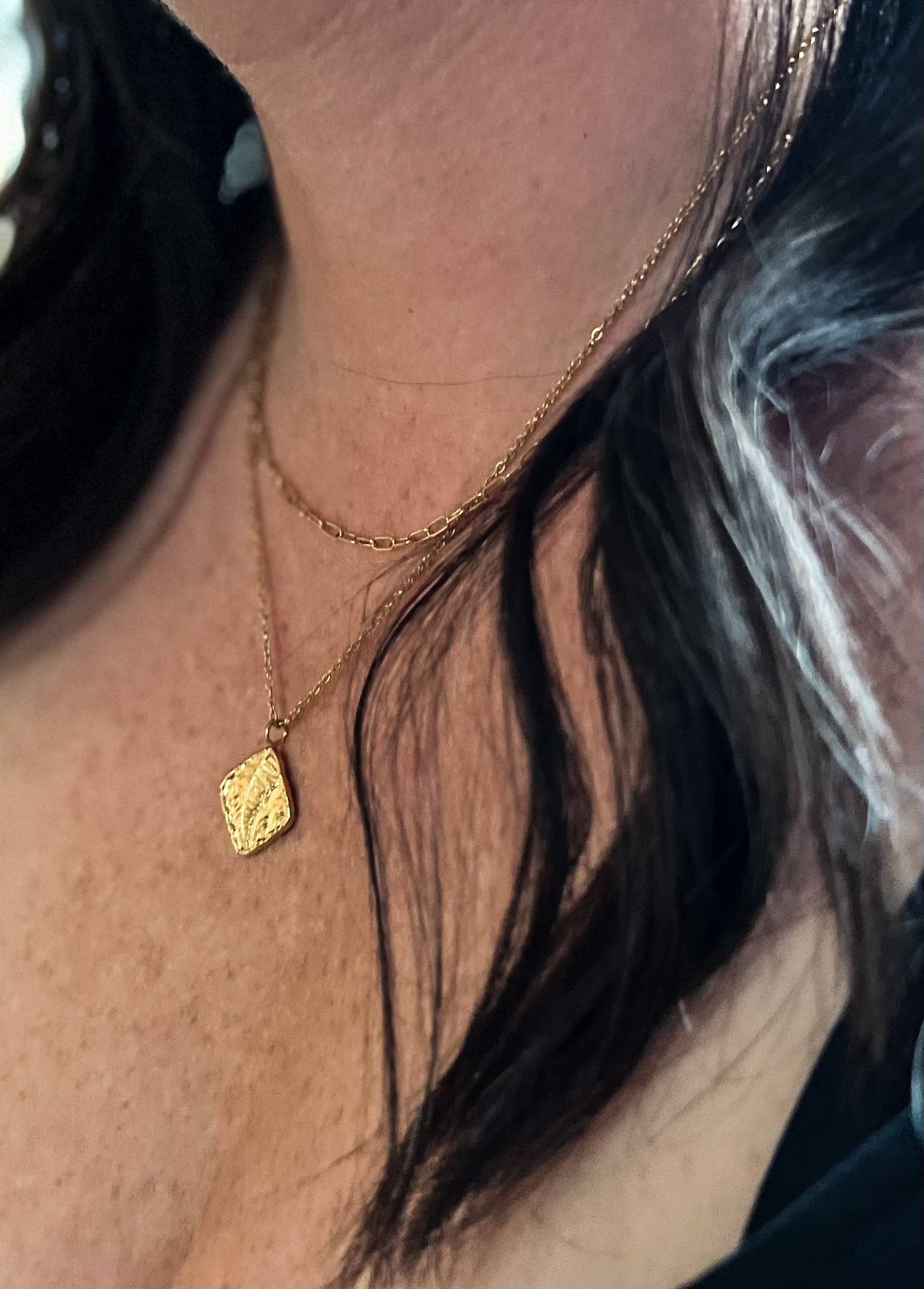 Natalie Clare Collections - Wholesale Pendant/Charm Necklace - The Fern Necklace4