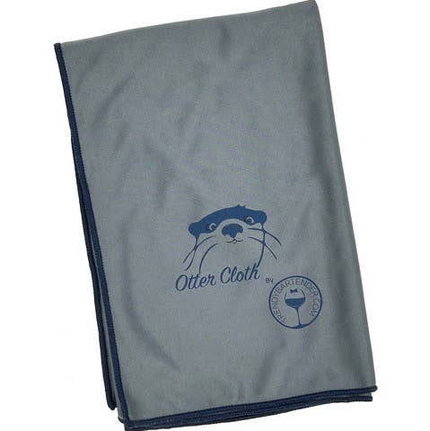 Trendy Bartender - Wholesale Bar Tool - microfiber glass cleaning cloth 30"x30" inch commercial size gray0