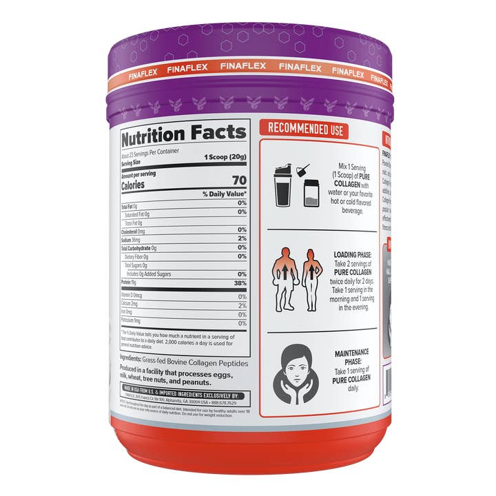 Collagen, Unflavored 454g for wholesale by Finaflex