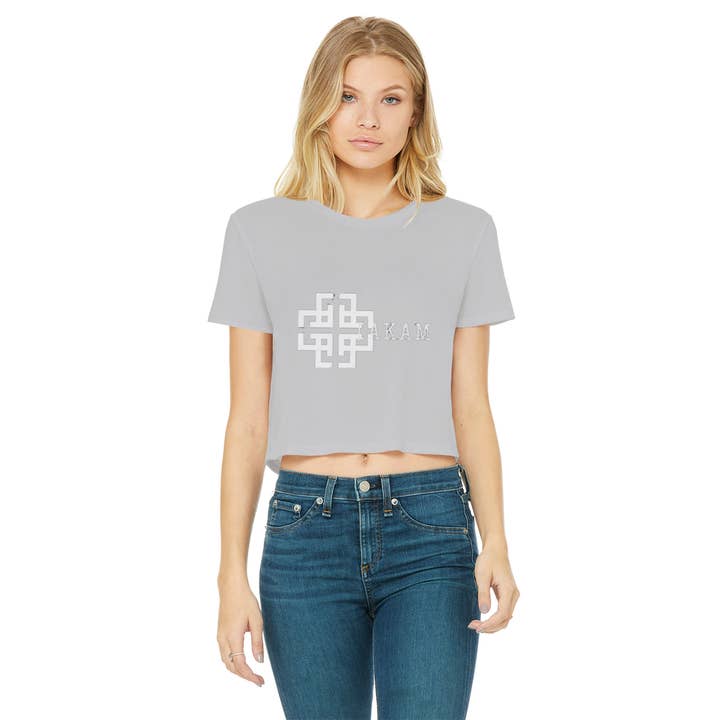 KAM S9 Classic - Maglietta da donna con bordo grezzo per la vendita all'ingrosso da parte di IAKAM
