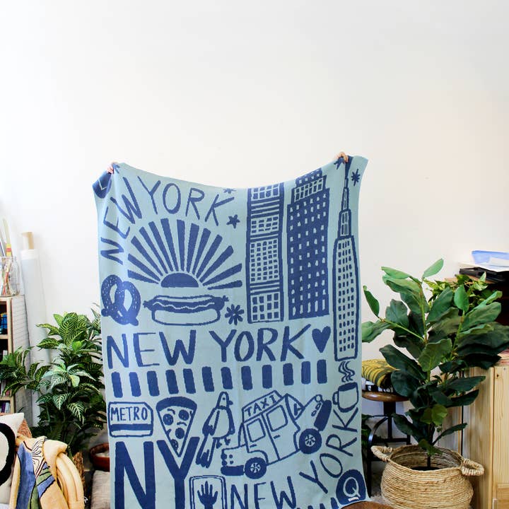 Calhoun & Co. - Wholesale Throw Blanket - New York Knit Blanket