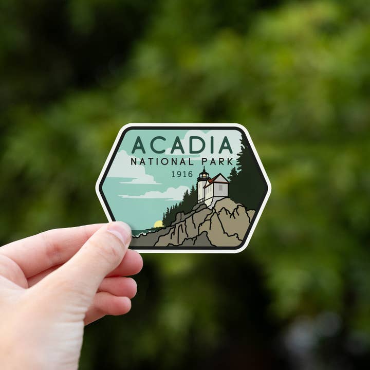 Squatchy - Wholesale Sticker - Acadia National Park Sticker7