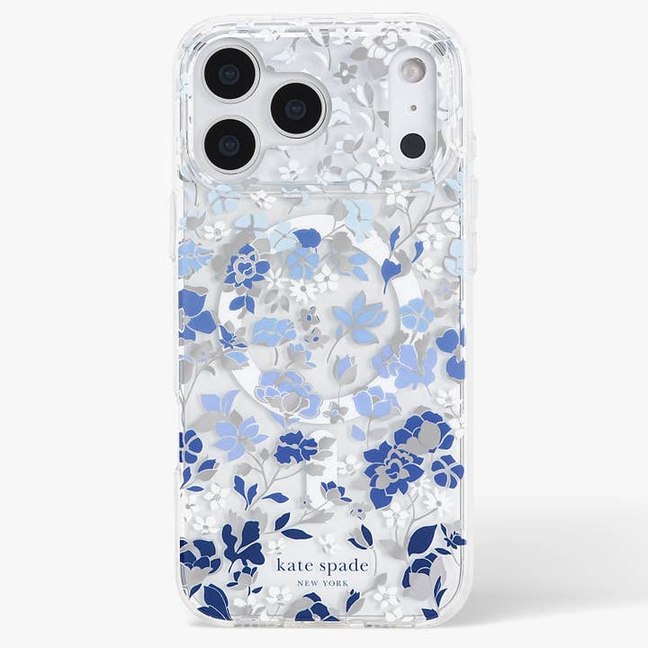 kate spade new york Flowerbed Blue MagSafe iPhone 17 Pro Max for wholesale by Case-Mate