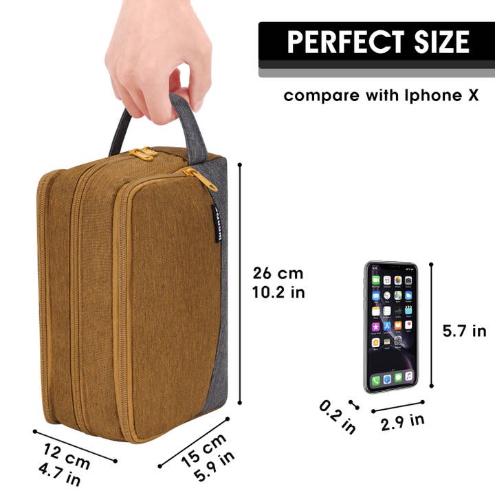 wandf - Wholesale Toiletry Bag - Unisex - Toiletry Bag Hanging Dopp Kit Water Resistant Shaving Bag84