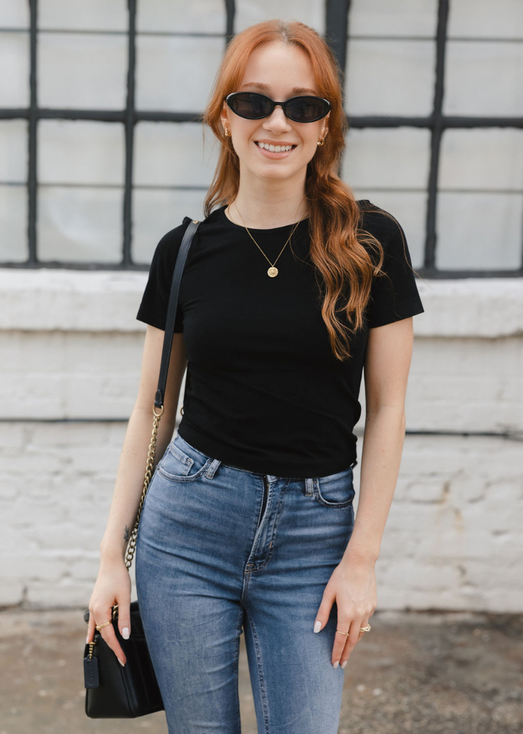 ELIETIAN – wholesale Knit top – Women's – Short Sleeve Waist Length Top44