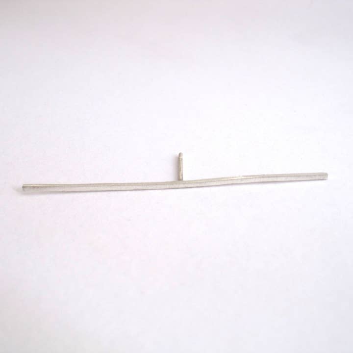 2-Zoll-Klammer-Ohrstecker mit einzigartigem, unverwechselbarem Design, quadratisch oder rund — 0168 für den Großhandel von Virginia Wynne Designs