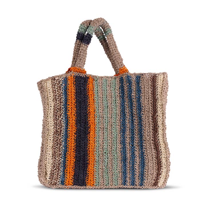 Borsa in Juta Intrecciata Solana per la vendita all'ingrosso da parte di Tin Marin