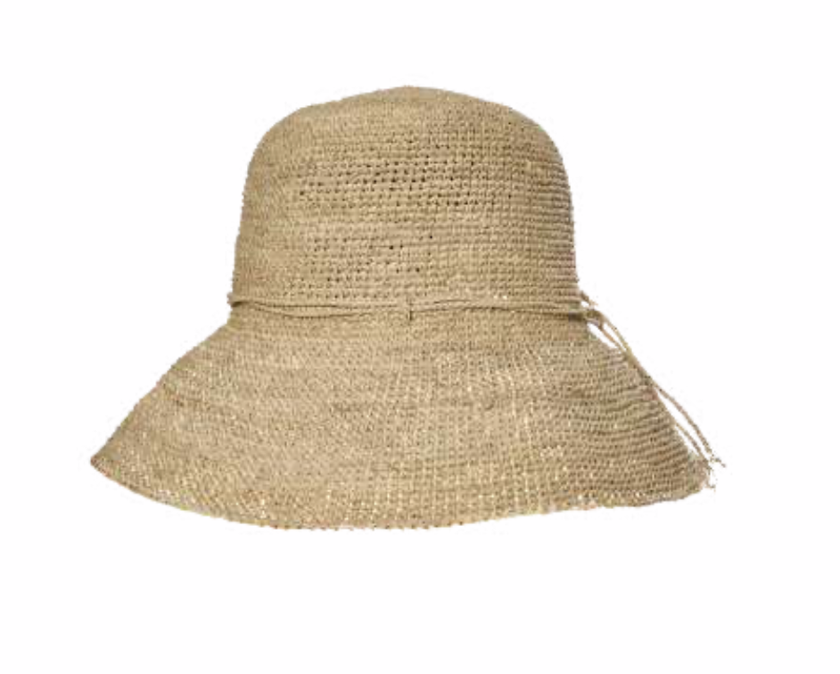 SANS-ARCIDET PARIS – wholesale Stråhatt – Dam – SANS-ARCIDET PARIS mjuk solhatt i raffia med brätte10