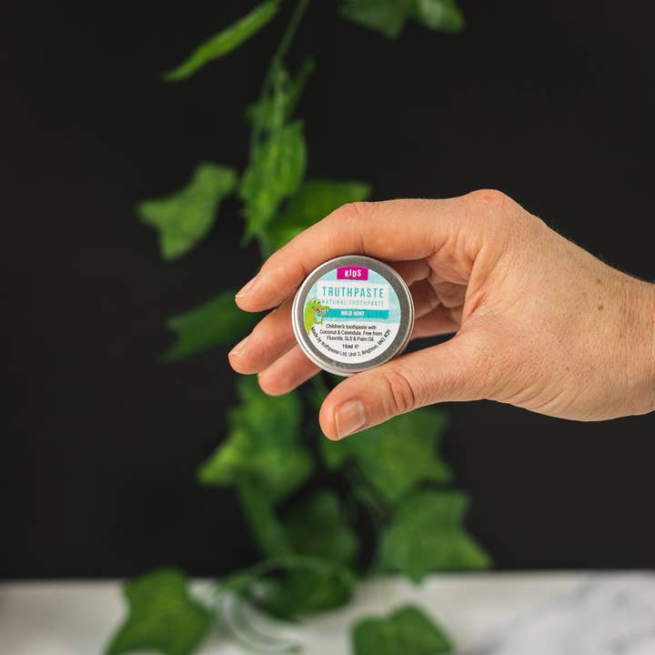 Truthpaste - Wholesale Toothpaste - Kids Mild Mint toothpaste 15ml travel / sample size