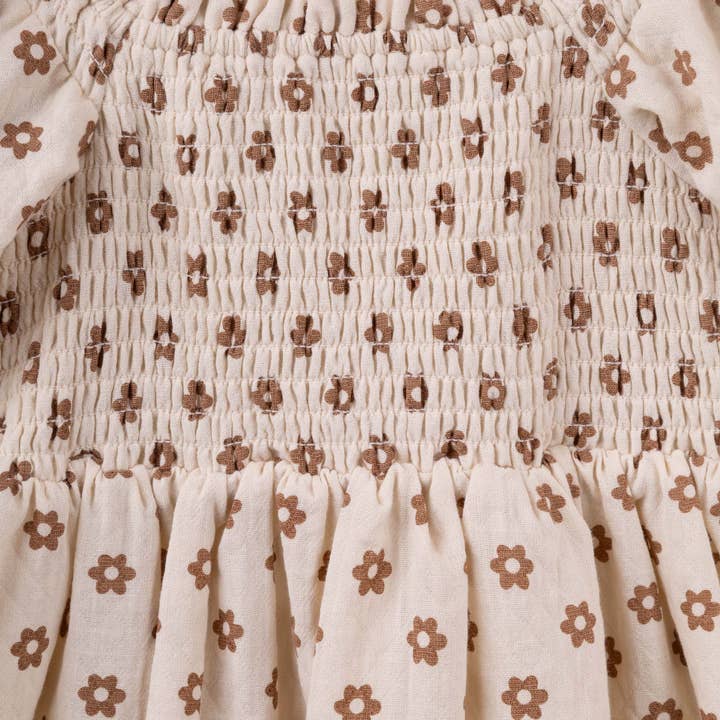 Designer Kidz - Wholesale Dress – Kids - Everly L/S Puff Sleeve Dress2