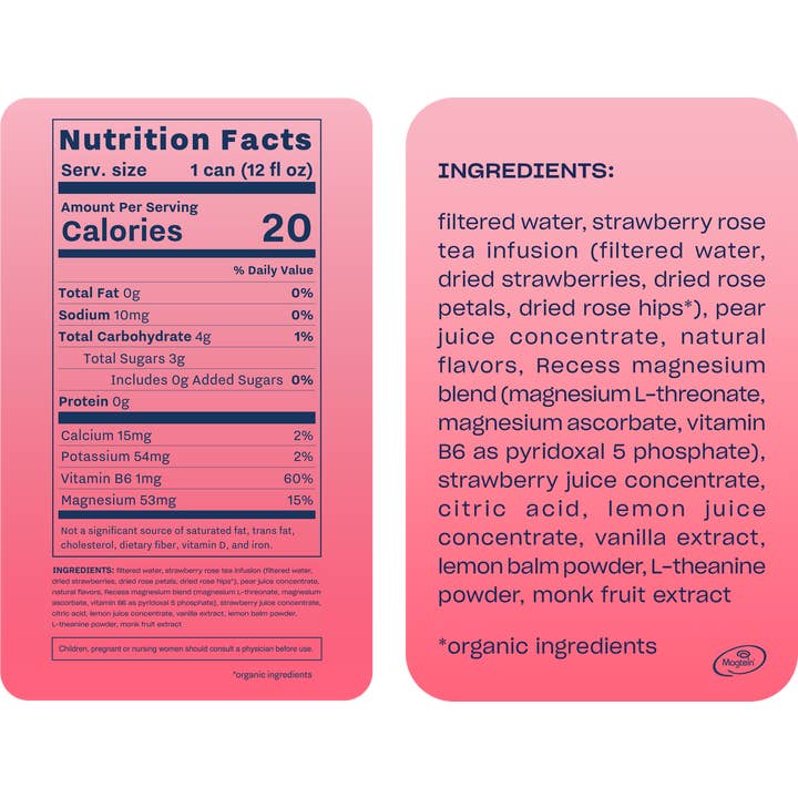 Recess - Wholesale Soda/Carbonated Drink - Strawberry Rose Mood3