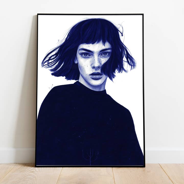 Pen-illustraties - Originele kunst - Grijs voor wholesale door Belén Diz Juncal