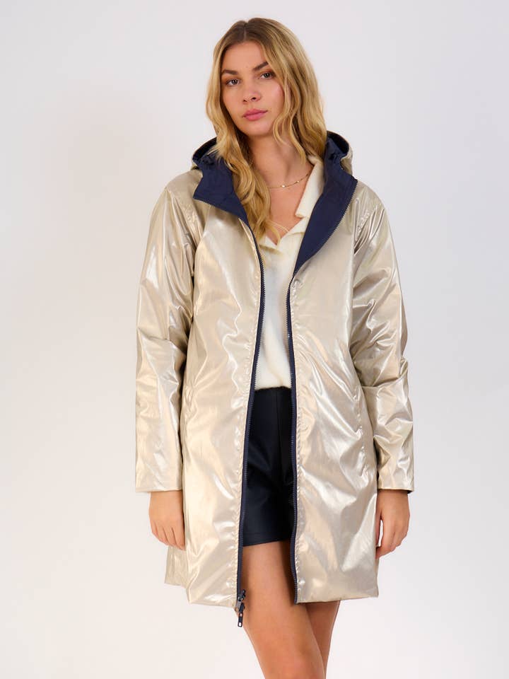 Escandelle Paris - Wholesale Parka - Women's - Mid-length reversible parka23