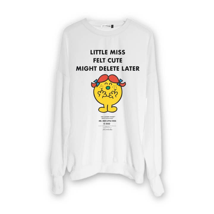 Jersey Little Miss Felt Cute Jump, blanco para venta al por mayor de The Laundry Room
