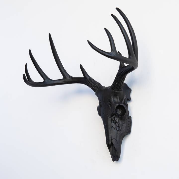 Near and Deer - Wholesale Wall Accent - Faux Mini Buck Skull Wall Mount8